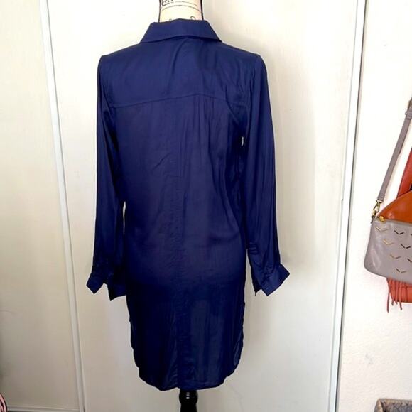 NWT! French Connection Button Down Tunic Top Size 4 - Picture 5 of 8